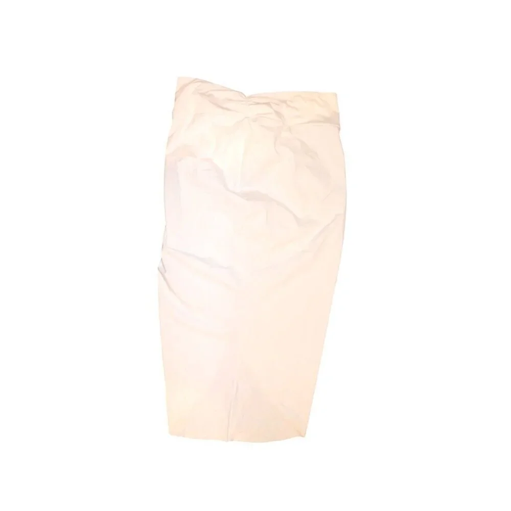 Skims Sarong White Wrap-Style High-Slit Skirt, 3XL NWT